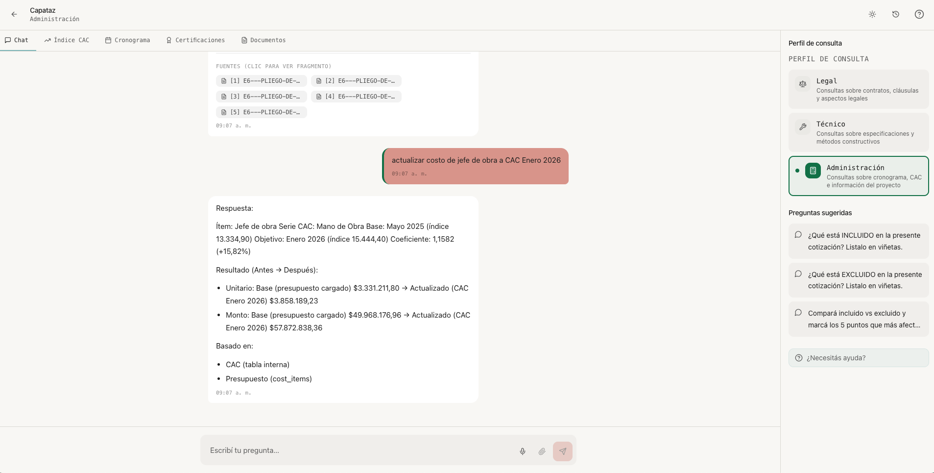 Concreto corporate site built by Work-Smart.ai