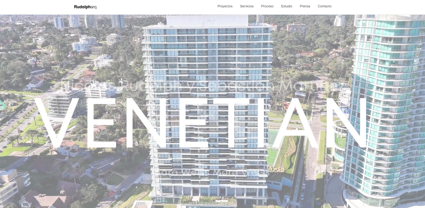 Rudolph Architecture website built by Work-Smart.ai